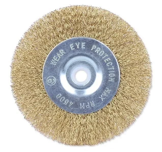 แปรงลวดกลม 4" SUMO สีทอง