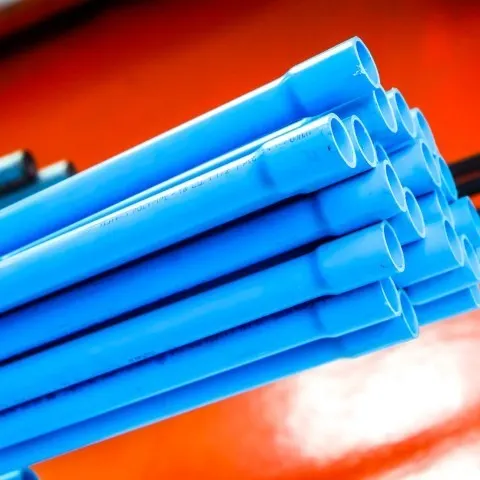 ท่อ PVC ท่อน้ำไทย สีฟ้า (ชั้น7) (เส้น 4m.)